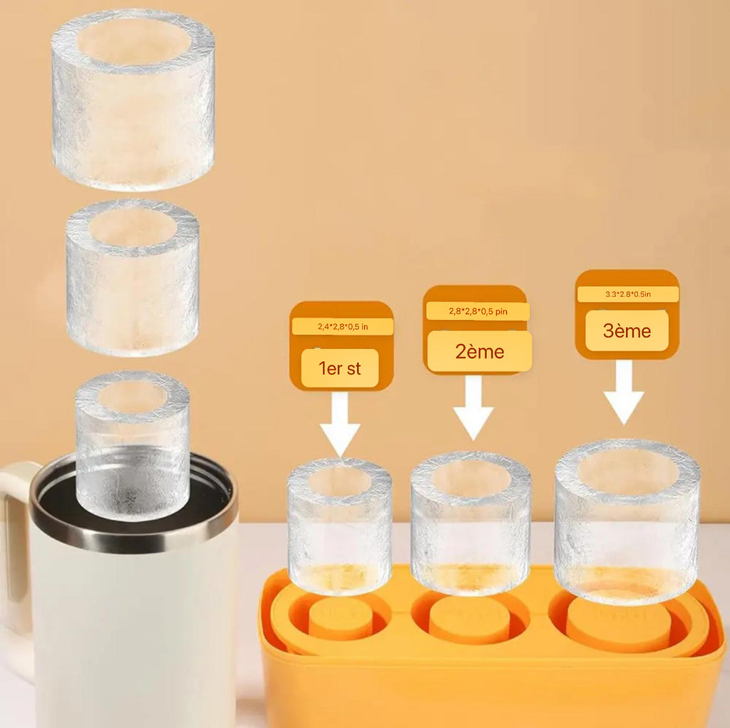 Moule à glace en silicone