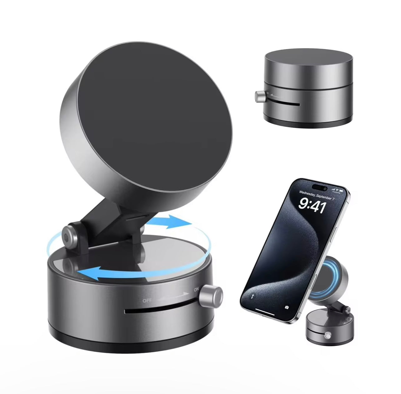 Support téléphone magnétique