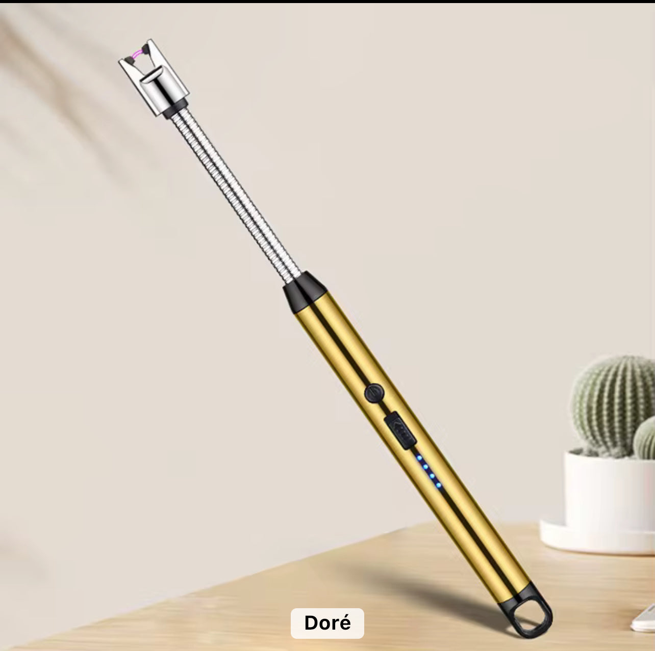 Briquet électrique rechargeable sans flamme